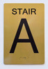 ADA STAIR A SIGN