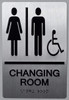 HOTEL CHANGING ROOM ACCESSIBLE SIGN