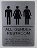 HOTEL ALL GENDER RESTROOM SIGN HOTEL ALL GENDER RESTROOM SIGN