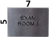 HOTEL EXAM ROOM 3 SIGN