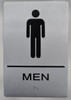 HOTEL MEN'S RESTROOM SIGN HOTEL MEN'S RESTROOM SIGN