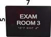 HOTEL DIRECTIONAL SIGN EXAM ROOM 3 HOTEL DIRECTIONAL SIGN EXAM ROOM 3