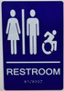 HOTEL DIRECTIONAL SIGN UNISEX ACCESSIBLE RESTROOM - COMPLIANT HOTEL DIRECTIONAL SIGN UNISEX ACCESSIBLE RESTROOM - COMPLIANT