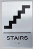 HOTEL STAIRS SIGN
