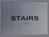 TACTILE HOTEL STAIRS SIGN