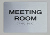 HOTEL DIRECTIONAL SIGN MEETING ROOM