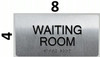 HOTEL ADA WAITING ROOM SIGN