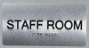 ADA STAFF ROOM SIGN