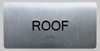 ADA ROOF FLOOR NUMBER SIGN