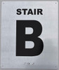 HOTEL DIRECTIONAL SIGN STAIR B