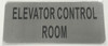 ELEVATOR EQUIPMENT ROOM   Sign ELEVATOR EQUIPMENT ROOM   Sign