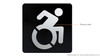 BRAILLE INTERNATIONAL SYMBOL OF ACCESSIBILITY (ISA) SIGN