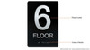 BRAILLE FLOOR NUMBER SIGN