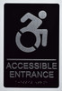 HOTEL ACCESSIBLE ENTRANCE SIGN HOTEL ACCESSIBLE ENTRANCE SIGN