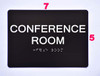 HOTEL CONFERENCE ROOM SIGN