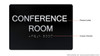 BRAILLE CONFERENCE ROOM SIGN