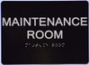 HOTEL MAINTENANCE ROOM SIGN