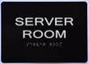 HOTEL DIRECTIONAL SIGN SERVER ROOM