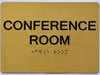 TACTILE HOTEL CONFERENCE ROOM SIGN
