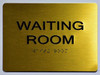HOTEL WAITING ROOM SIGN