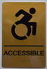 HOTEL ACCESSIBLE SIGN