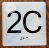 HOTEL DIRECTIONAL SIGN APARTMENT NUMBER 2C