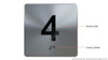 HOTEL ADA APARTMENT NUMBER 4 SIGN