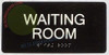 HOTEL ADA WAITING ROOM SIGN