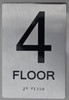 BRAILLE FLOOR NUMBER SIGN