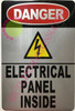 Danger Electrical Panel Inside Sign Danger Electrical Panel Inside Sign