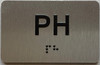 ADA APARTMENT NUMBER PH SIGN