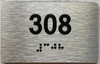 HOTEL APARTMENT NUMBER - UNIT NUMBER SIGN