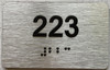 HOTEL APARTMENT NUMBER - UNIT NUMBER SIGN