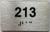 ADA APARTMENT NUMBER - UNIT NUMBER SIGN