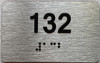 ADA APARTMENT NUMBER - UNIT NUMBER SIGN