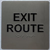 HOTEL ADA EXIT ROUTE SIGN