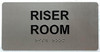 ADA RISER ROOM SIGN