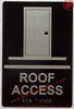 ADA ROOF ACCESS SIGN