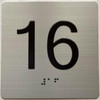 ADA ELEVATOR 16 FLOOR SIGN