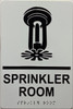 HOTEL ADA SPRINKLER ROOM SIGN