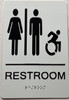HOTEL ADA RESTROOM SIGN
