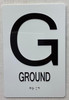 HOTEL DIRECTIONAL SIGN GROUND FLOOR