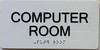 HOTEL DIRECTIONAL SIGN COMPUTER ROOM