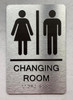 HOTEL CHANGING ROOM SIGN