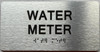 ADA WATER METER SIGN