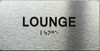 ADA LOUNGE SIGN