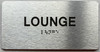 HOTEL DIRECTIONAL SIGN LOUNGE