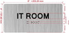 HOTEL ADA I.T ROOM SIGN