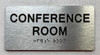 BRAILLE CONFERENCE ROOM SIGN
