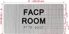HOTEL ADA FACP ROOM SIGN